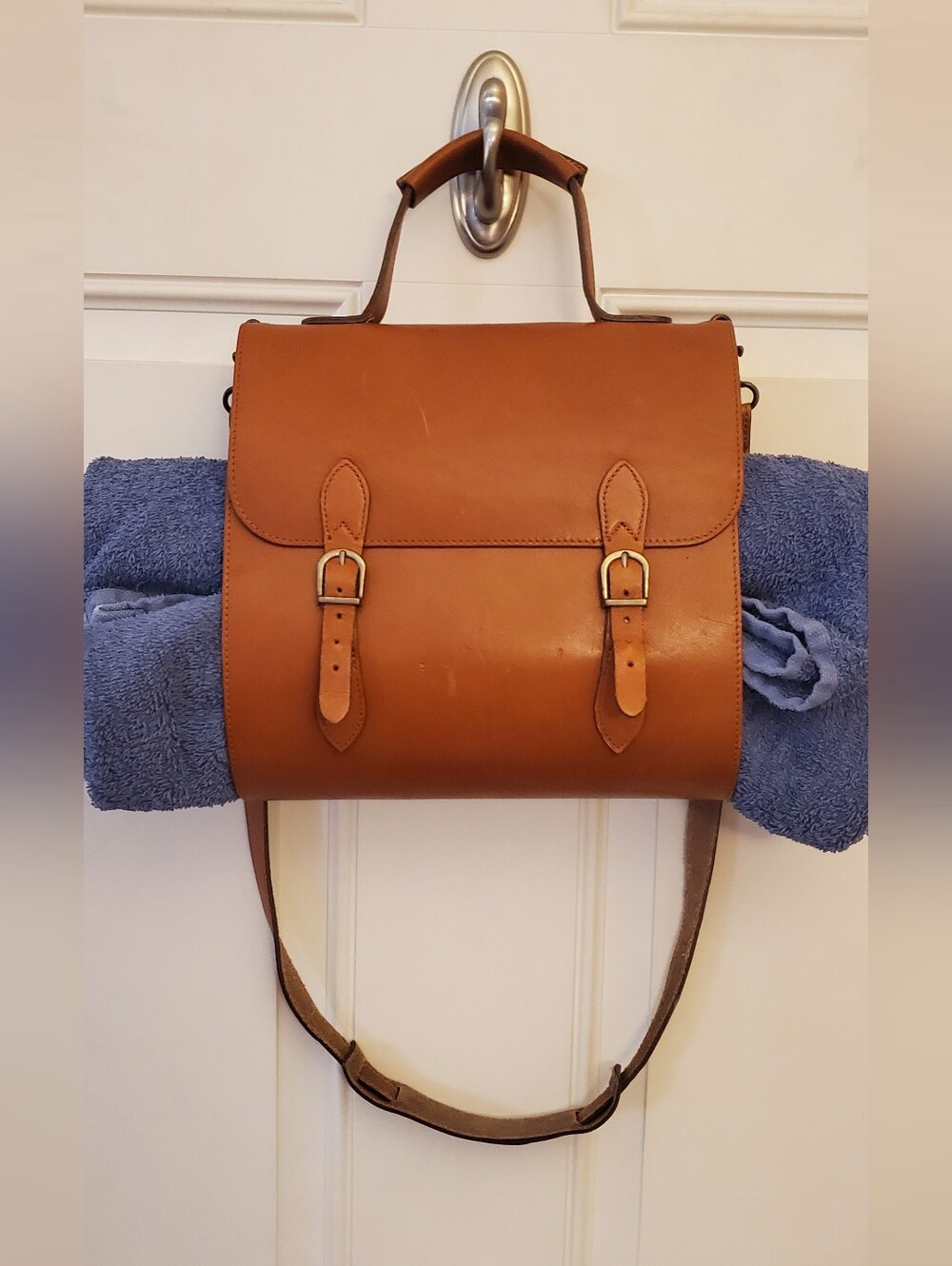 Leegin Saddle Leather Bed roll? Book strap? Bard LARP, Renaissance Fair